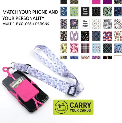 Miniatura 6 de Gear Beast Cordón para teléfono celular con correa ajustable para el cuello compatible con iPhone Galaxy y la mayoría de teléfonos inteligentes