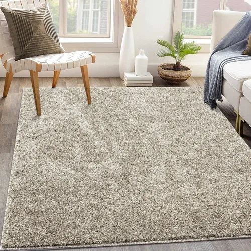 Miniatura 9 de Fashionwu Alfombra grande de 8 x 10 pies, para dormitorio, oficina, moderna, elegante, de hilo teñido, de alta resistencia, calidad de hotel