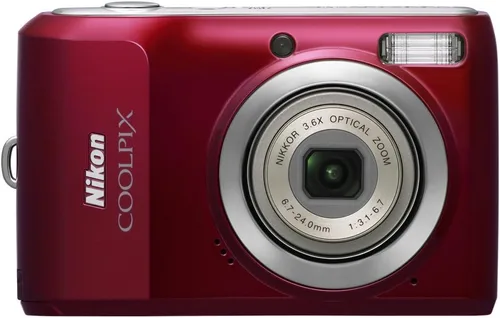 Miniatura 3 de Nikon Coolpix L20 - Cámara digital de 10MP con zoom óptico de 3.6 y LCD de 3 pulgadas, color rojo oscuro