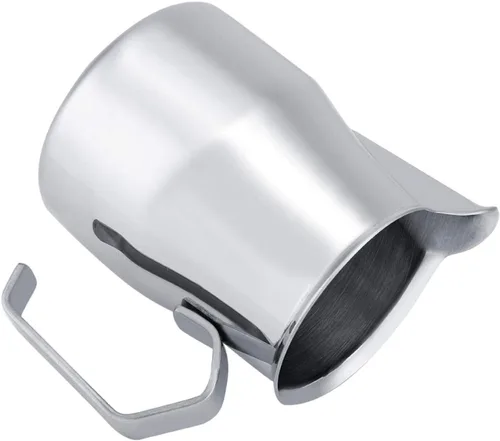 Miniatura 3 de Jarra de espuma de leche, grado premium cuidadosamente elaborada, segura, duradera, resistente al calor, resistente al óxido, café para cocina