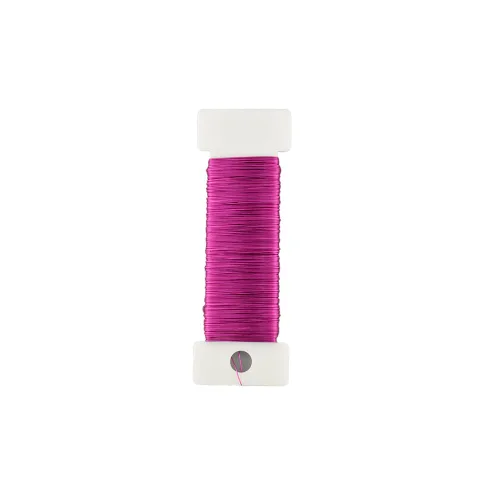 Miniatura 16 de HAHIYO Alambre Negro de Calibre 22 - 1 Rollo, 38 Yardas (115 Pies) Alambre Floral Flexible para Manualidades, Coronas de Navidad, Arreglos