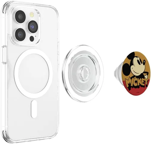 Miniatura 4 de Disney Mickey y sus amigos Mickey Sepia Retrato PopSockets MagSafe PopGrip para iPhone