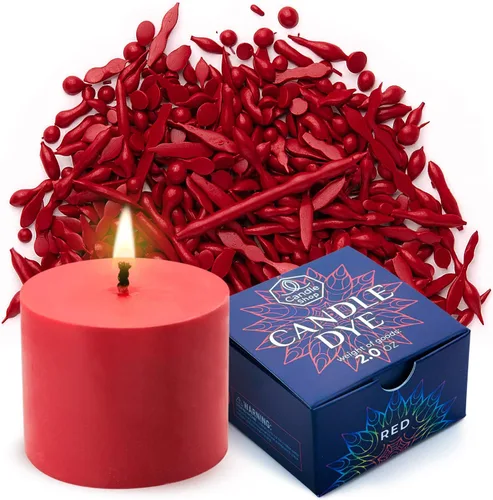 Miniatura 9 de Tinte amarillo brillante de 2 onzas para fabricación de velas de soja, tintes de cera de velas altamente concentrados, chips de tinte