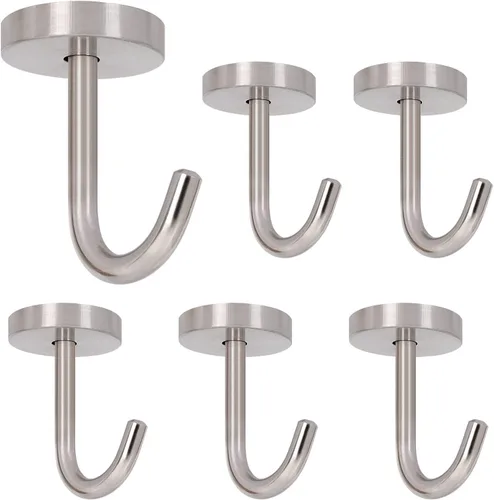 NearMoon - Ganchos para abrigos montados en la pared, ganchos para colgar sombreros, batas, 304 de acero inoxidable, resistentes, ganchos para