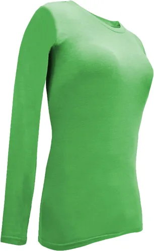 Miniatura 111 de Natural Uniforms Camiseta Under Scrub para mujer, cuello redondo, manga larga, paquete de 3, paquete múltiple de 3