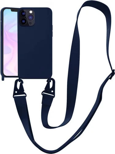 Miniatura 7 de Funda compatible con iPhone 13 con correa, funda cruzada para iPhone con cordón, ajustable, a prueba de golpes, protección contra caídas, funda