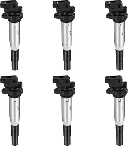 Miniatura 28 de BDFHYK Paquete de bobinas de encendido UF529 y bujías de iridio 4644 compatibles con Audi A3 A4 Allroad Quattro A5 Quattro Q5 TT Quattro Volkswagen