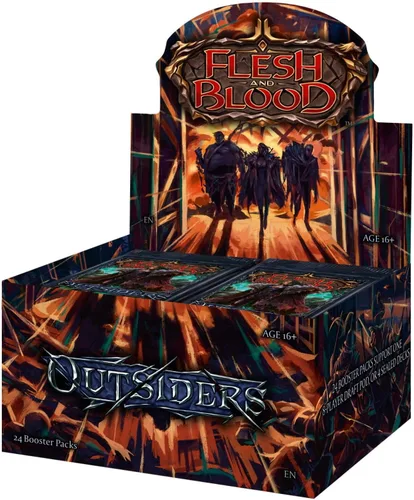 Miniatura 2 de Legend Story Studios Carne y sangre TCG: Outsiders Booster Pack (24 paquetes)
