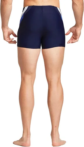 Miniatura 3 de BALEAF Traje de baño deportivo de pierna cuadrada para hombre