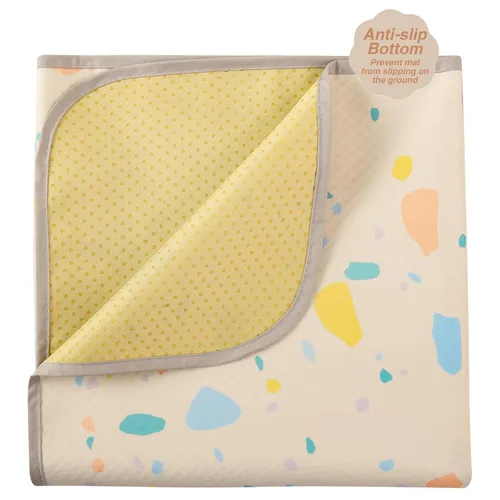 Miniatura 5 de Tapete antisalpicaduras para debajo de una silla alta, artes, manualidades, tapete antideslizante para salpicaduras de alimentos y derrames de 51