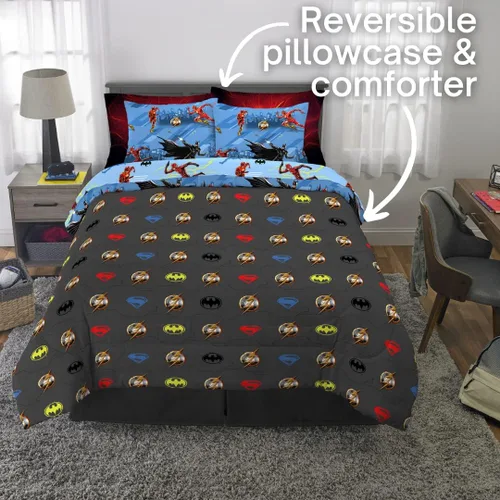 Miniatura 291 de Franco - Juego de edredón y sábanas supersuaves con funda, para niños, 7 piezas, tamaño matrimonial, Five Nights At Freddy's Cinco noches en Freddy's