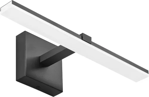 Miniatura 45 de Luz de tocador de baño negra de 32 pulgadas, LED moderna, 3CCT, regulable, 24 W, luminarias de baño sobre espejo 3000 K/4500 K/6000 K, 3