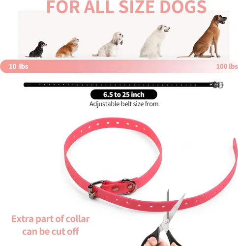 Miniatura 3 de Stone-Tech - Collar de perro para Garmin compatible con correa de 3/4 pulgadas para Garmin PT10 TB10 Delta Sport Delta para Petsafe, PATPET