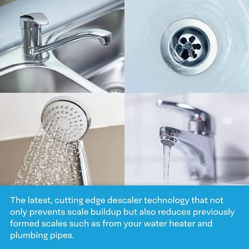 Miniatura 5 de SpiroPure Filtro de agua en línea multietapa para vehículos recreativos marinos con protector de manguera flexible - Sedimento, carbón, agua dura