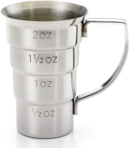 Miniatura 3 de Barfly M37108 Jigger, 2 oz, inoxidable con mango Acero inoxidable con mango