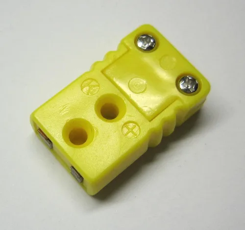 Miniatura 5 de Mini conector de cable de termopar tipo K, conector de cable, 5 pares macho y hembra tipo K enchufes