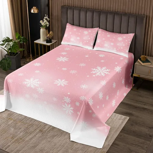 Miniatura 5 de Juego de edredón ligero con temática navideña para niños y adolescentes, colcha de gnomos de Navidad, funda de cama de Papá Noel, juego de ropa