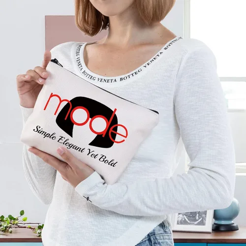 Miniatura 4 de BWWKTOP Edna Fans - Bolsa de maquillaje para cosméticos, regalos inspirados en películas, simple, elegante pero audaz, bolsa con cremallera Edna