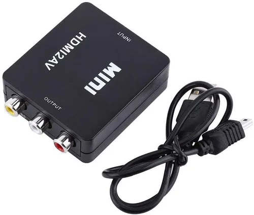Miniatura 5 de Yoidesu Digital a AV a Video Composite Audio AV CVBS Adaptador Convertidor (Negro)