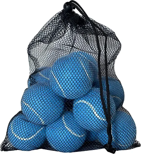 Miniatura 14 de Pelotas de tenis, paquete de 12 pelotas de tenis de práctica avanzada para principiantes, pelotas de tenis de entrenamiento para perros y mascotas
