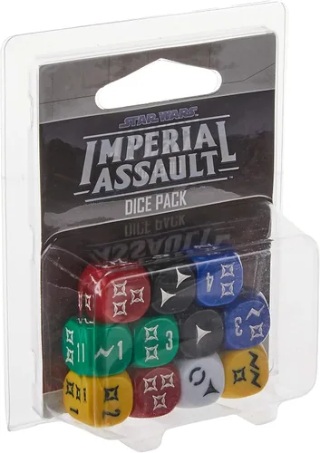 Juego de mesa Star Wars Imperial Assault PAQUETE DE DADOS - Épico juego de estrategia de miniaturas de ciencia ficción para niños y adultos, a