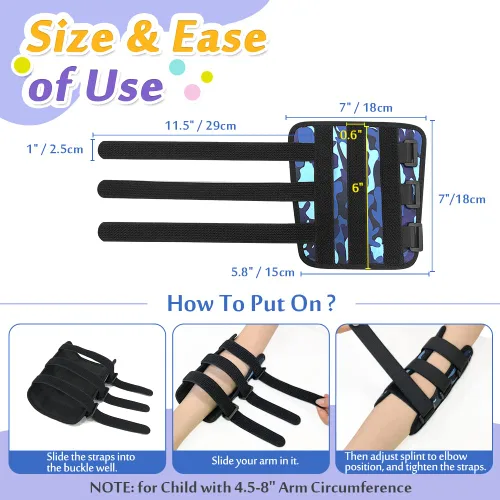 Miniatura 6 de Tope de succión de pulgar para niños, protector de succión de dedos, tratamiento para morder uñas, prevención de succión de pulgar para niños