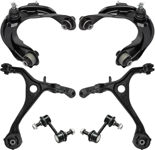 Miniatura 158 de Detroit Axle - Kit de extremo delantero para Chrysler 300 Dodge Charger Challenger 2011-2023, 2 brazos de control inferiores traseros 2 varillas