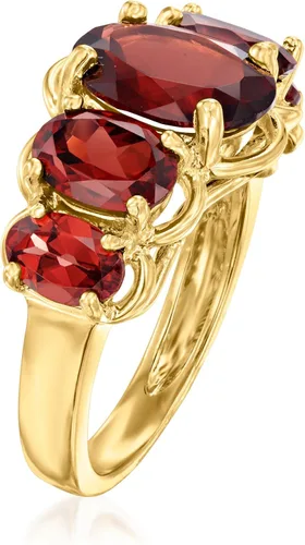 Miniatura 3 de Ross-Simons 4.50 ct. t.w. Gemstone 5-Stone Ring in 18kt Gold Over Sterling