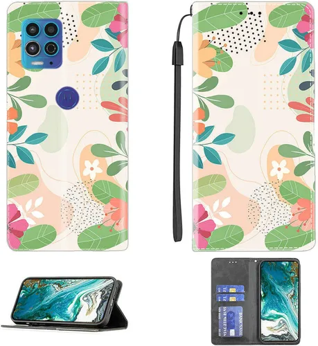 Miniatura 326 de Funda para Moto One Zoom compatible con Motorola One Zoom Phone Case Flip Stand Cover Magnetic Close YHD