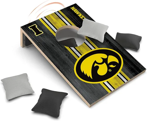 Miniatura 39 de SOAR Juego de Cornhole de mesa NCAA y altavoz Bluetooth