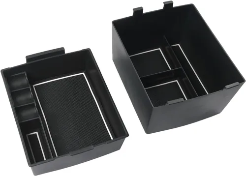 Miniatura 24 de SHAOHAO para Ford Maverick 2024 2025 Organizador de Consola Central, Compatible con Accesorios Ford Maverick 2022 2023 2024 2025 XL, XLT, Lariat
