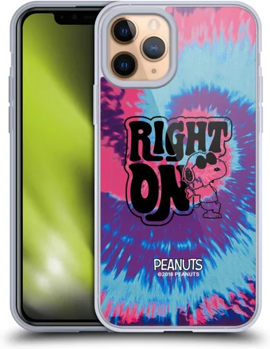 Miniatura 181 de Head Case Designs Funda de gel Woodstock 50th con licencia oficial de Peanuts Snoopy Guitar 1969 [protección de grado militar] compatible con Apple