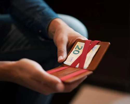 Miniatura 9 de Jaimie Jacobs - Flap Boy Slim - Cartera mágica de solapa para hombre con bolsillo frontal RFID, cartera delgada de piel genuina