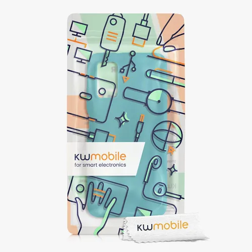 Miniatura 7 de kwmobile Funda compatible con Xiaomi Redmi 9T - Funda protectora de silicona TPU suave y delgada - Arándano