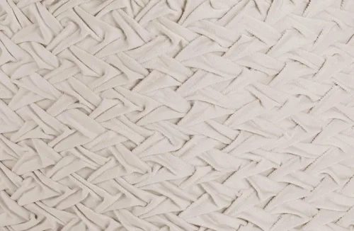 Miniatura 9 de COTTON CRAFT Puf otomano de terciopelo para reposapiés, plisado, cómodo, puf redondo, relleno bohemio, moderno, de felpa marroquí, para decoración