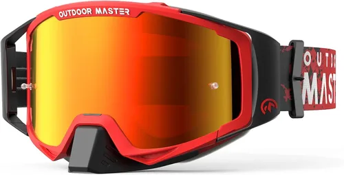 Miniatura 9 de OutdoorMaster Mustang - Gafas de motocross OTG, gafas de motocross, gafas de ATV para hombres, mujeres, adultos y jóvenes