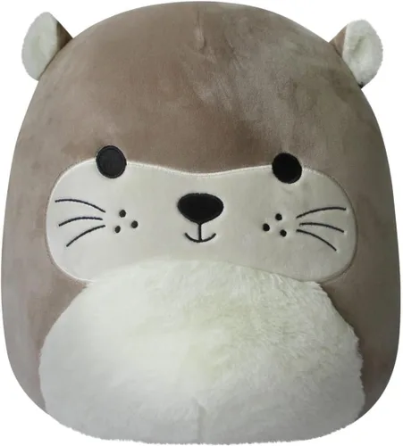 Squishmallows - Peluche de 14 pulgadas de nutria marrón claro con orejas peludas, añade RIE a tu escuadrón, juguete de peluche grande ultrasuave,