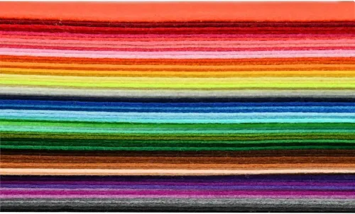 Miniatura 3 de BUYGOO 60 hojas de tela de fieltro rígido, 8 x 12 pulgadas, hojas de fieltro para manualidades, colores surtidos, 0.039 in de grosor, fieltro rígido