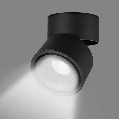 Miniatura 9 de Foco LED de techo - Luz de pared 360° ajustable Luz de techo 10W COB Iluminación LED Lámpara de pared o Foco Luz blanca fría 6000K / Luz blanca Negro