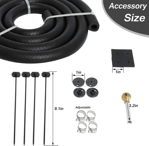 Miniatura 3 de MAGQOO Kit de enfriador de aceite de aluminio universal de alto rendimiento de 8 filas con tubo y aletas para transmisión
