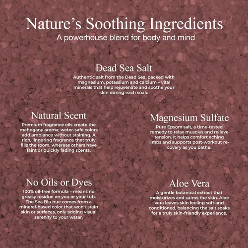 Miniatura 4 de Spazazz Dead Sea Bath Salts with Magnesium & Arnica – Aromatherapy Mineral Bath Soak for Relaxation. Bathtub Soaking Salts – 33.3oz Salt Crystals