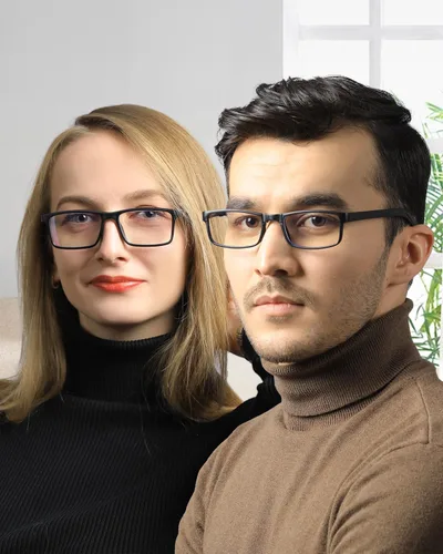 Miniatura 6 de LUFF Reading Glasses blue light blocking 4 Pairs Folding spring hinge Readers Women Men