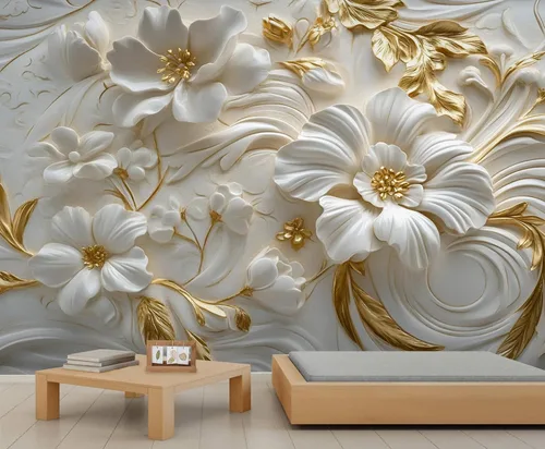 Miniatura 16 de Papel tapiz de mármol, papel tapiz negro y dorado para dormitorio, papel tapiz moderno gris para sala de estar, mural fotográfico de mármol nórdico