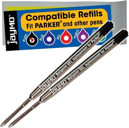 Miniatura 18 de Repuestos compatibles con pluma Parker, paquete de 6 unidades, Azul Gel Gel Parker Azul - 6