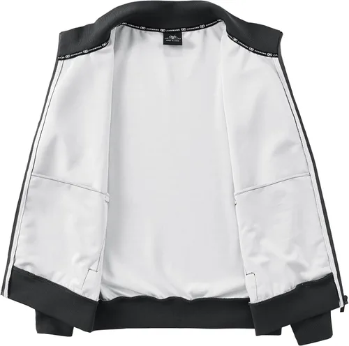 Miniatura 4 de W JIANWANG Conjunto deportivo a cuadros para hombre, conjunto de chándal deportivo para hombre, ropa deportiva