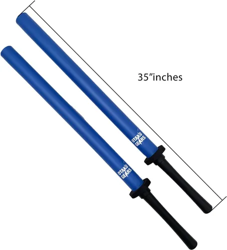 Miniatura 4 de Otaku Gear Espada Samurai Bokken de espuma acolchada de 35 pulgadas para práctica, combate, cosplay o accesorio para eventos especiales