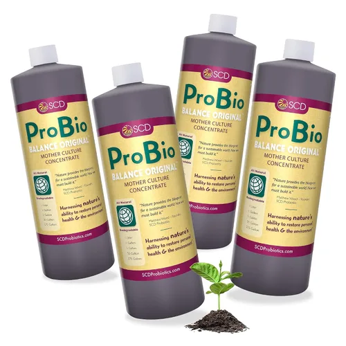 Miniatura 7 de ProBio Balance Original – Haz 20 veces más acondicionador de suelo de granja y jardín, súper concentrado de microorganismos beneficiosos eficaces