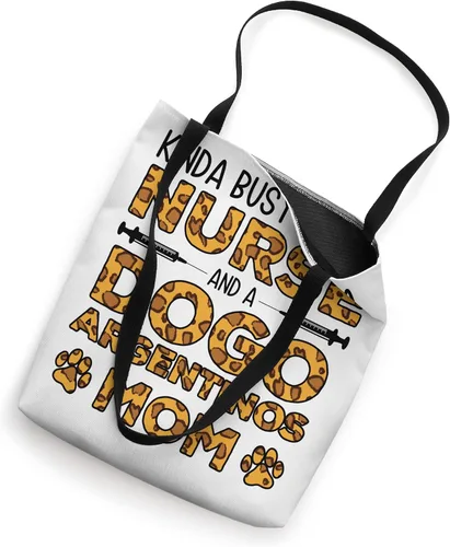Miniatura 2 de Busy Being Nurse Dog Mother - Bolsa de mano Dogo Argentinos Mom