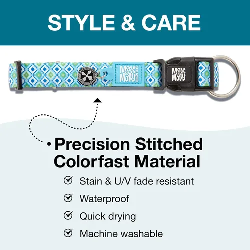 Miniatura 4 de Max & Molly Urban Pets Smart ID - Collar para perro con etiqueta de seguridad QR Gotcha! para mascotas y perfil de mascota personalizado, neopreno