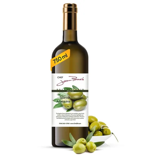 Miniatura 9 de Chef Jean Pierre's - Aceite de oliva arbequina extra virgen prensado en frío, botella de vidrio de 12.5 onzas, infusión natural con sabores dulces
